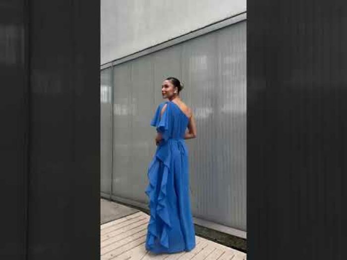 Imagem de Vestido Verônica Azul D´teliê