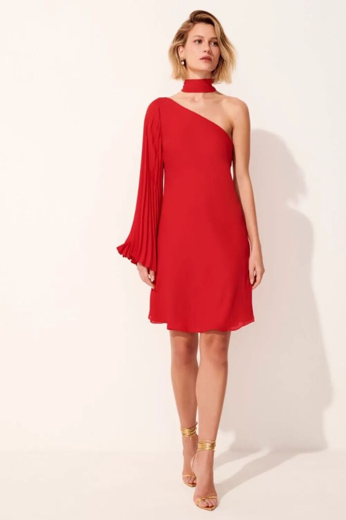 Imagem de Vestido Madalena Vermelho Le Blog