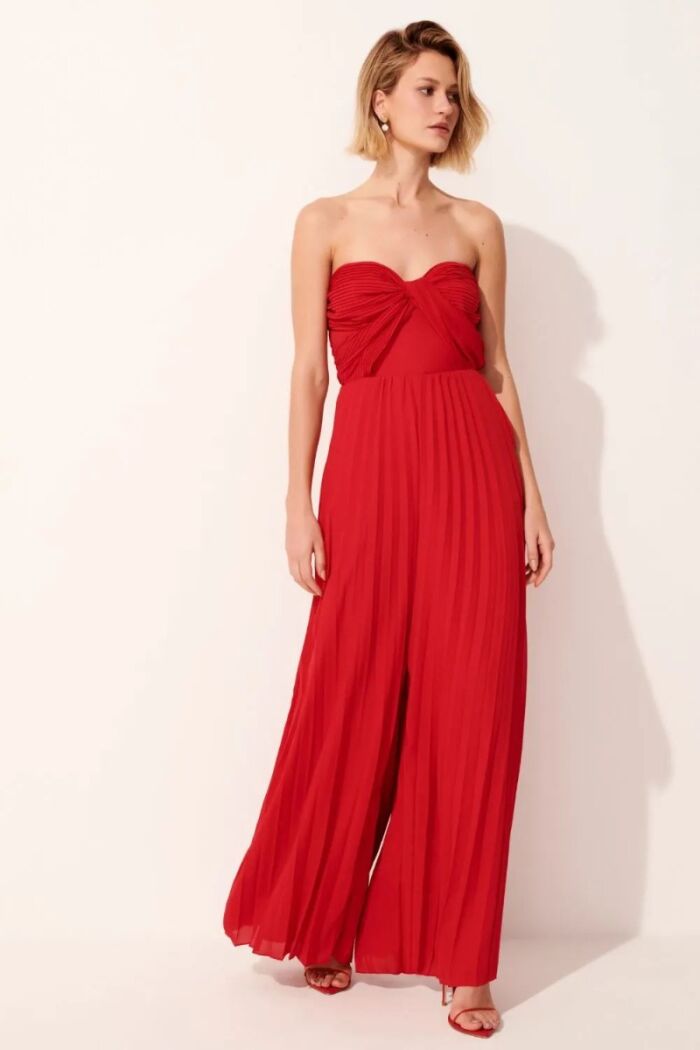 Imagem de Macacão Iolanda Vermelho Le Blog