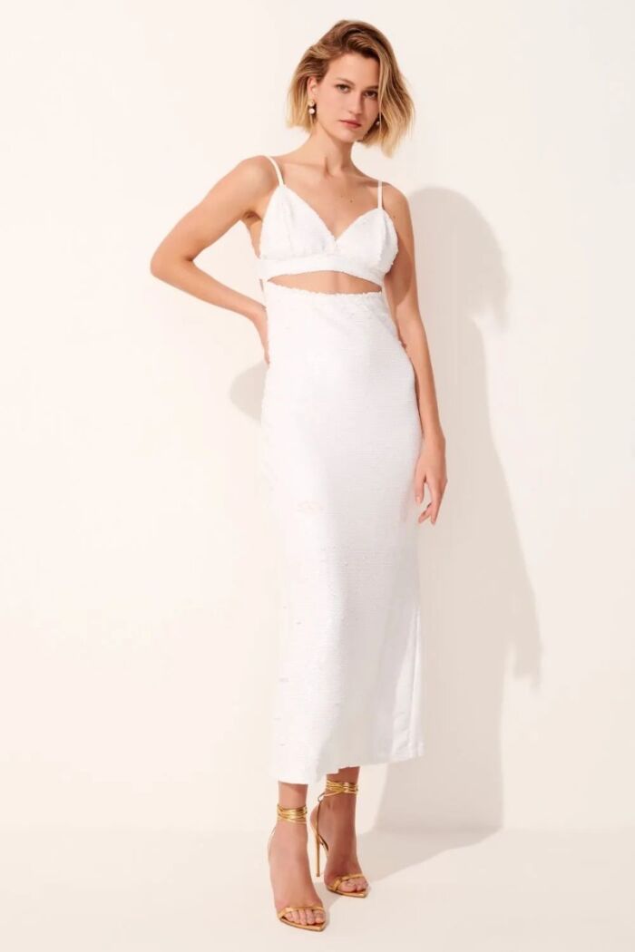 Imagem de Vestido Brenda Off White Le Blog
