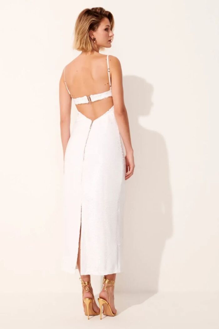 Imagem de Vestido Brenda Off White Le Blog