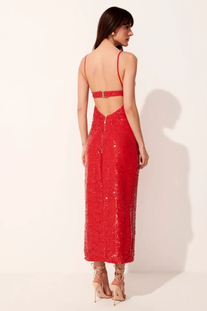 Imagem de Vestido Brenda Vermelho Le Blog