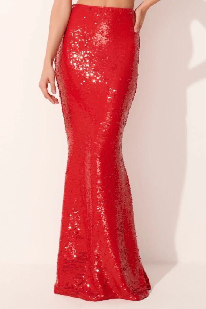 Imagem de Saia Verena Vermelha Le Blog