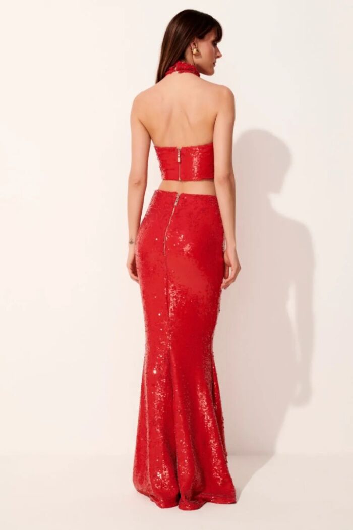 Imagem de Saia Verena Vermelha Le Blog