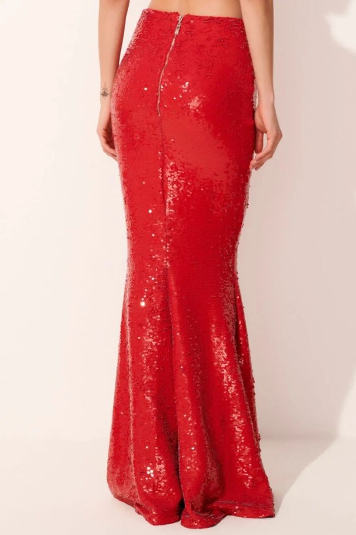 Imagem de Saia Verena Vermelha Le Blog