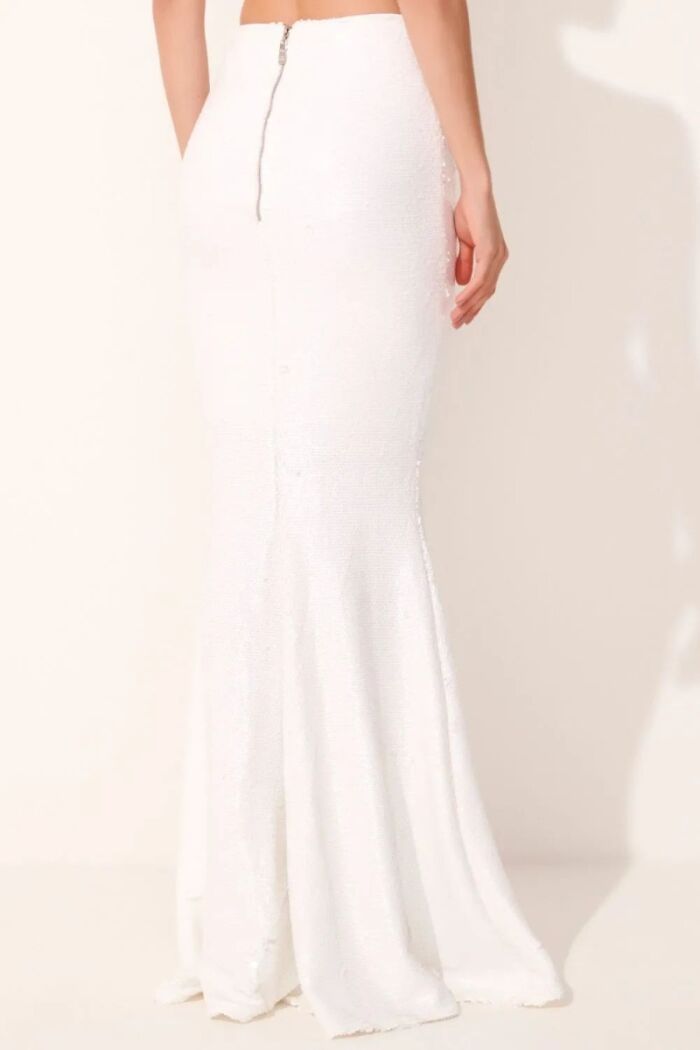 Imagem de Saia Verena Branca Le Blog