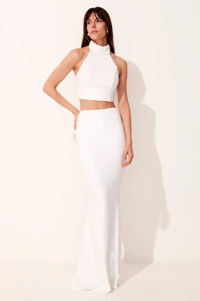 Imagem de Saia Verena Branca Le Blog