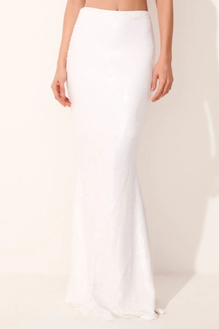 Imagem de Saia Verena Branca Le Blog