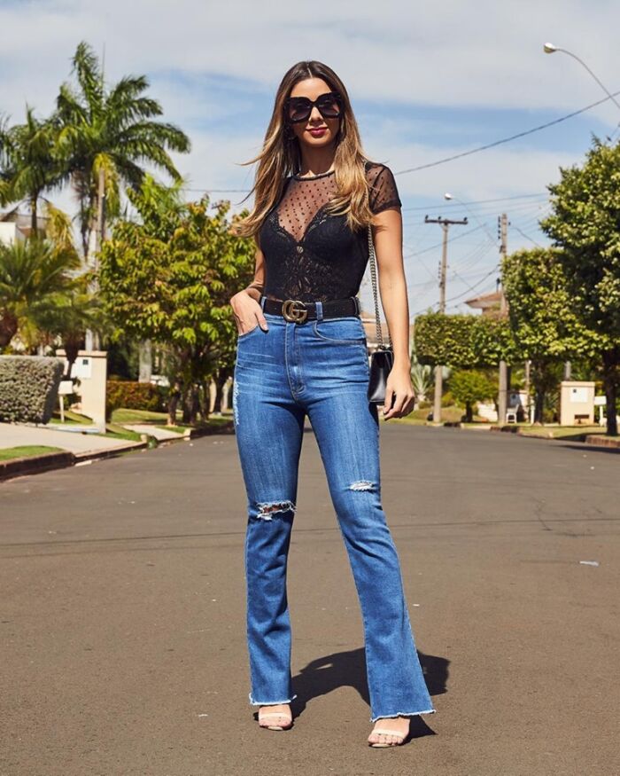 Imagem de Calça Jeans Flare Ana Hova