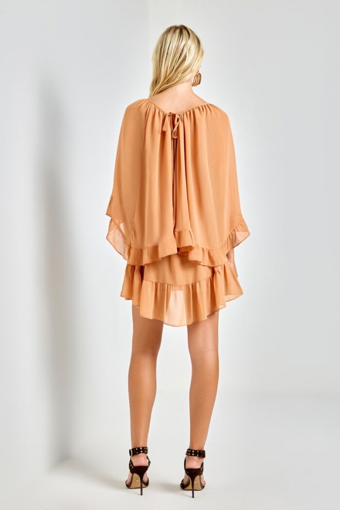 Imagem de Vestido Curto New Penelope Caramelo Ave Rara