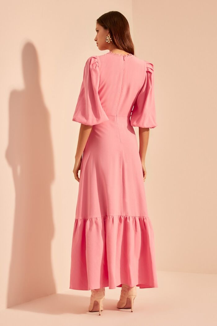 Imagem de Vestido Longo Mayfair Rosa Ave Rara