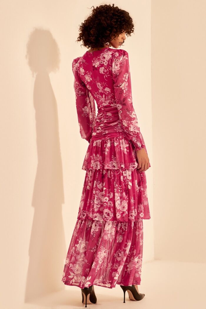 Imagem de Vestido Longo Verona Pink Ave Rara