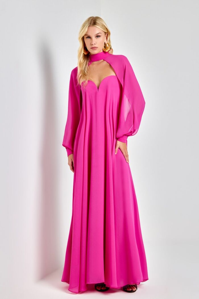Imagem de Vestido Harmonia Pink Ave Rara