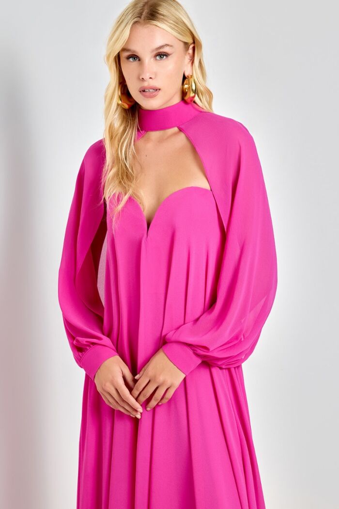 Imagem de Vestido Harmonia Pink Ave Rara