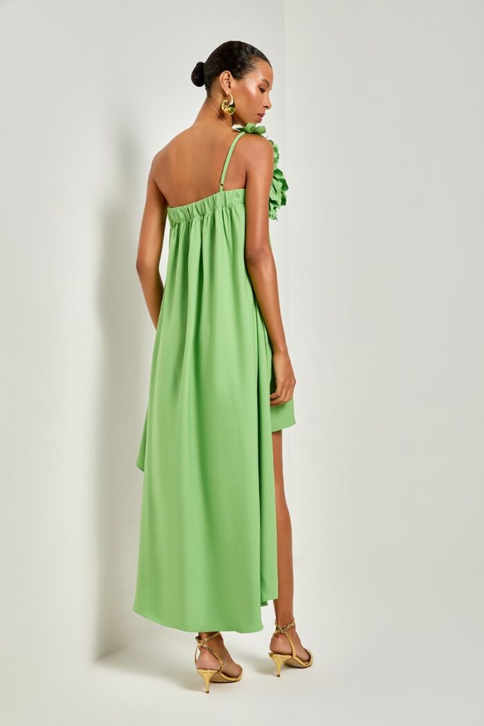 Imagem de Vestido Mullet Luli Verde Ave Rara