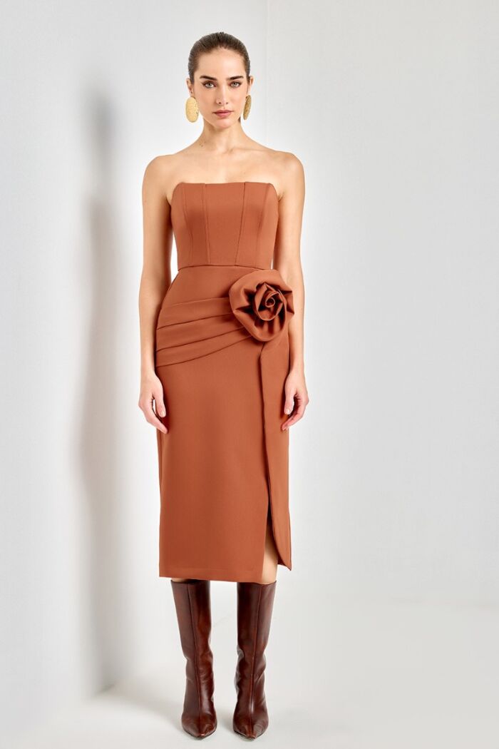 Imagem de Vestido Sunset Rust Ave Rara