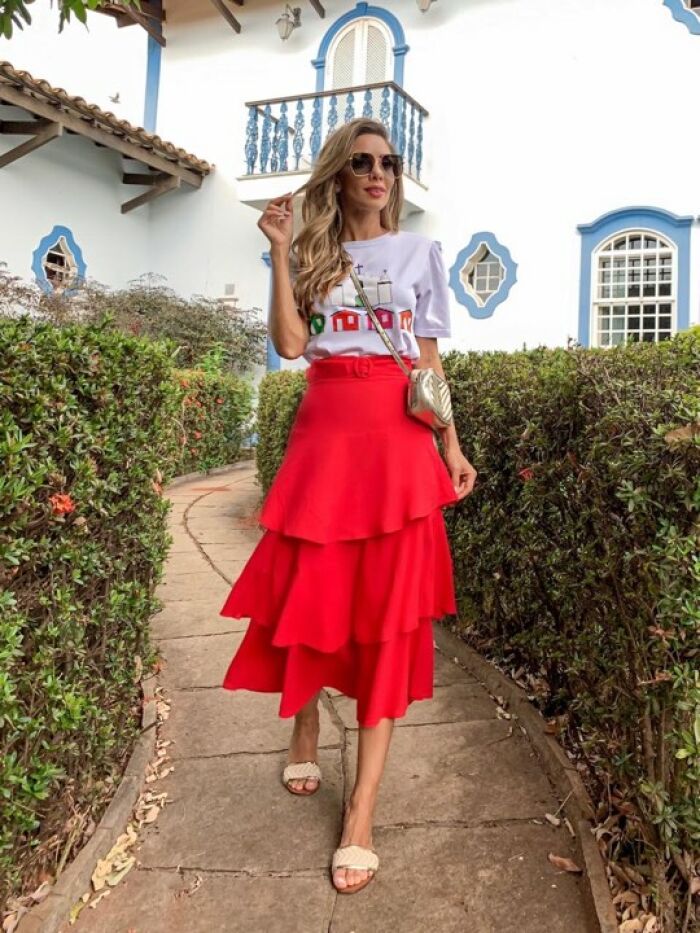 Imagem de Shirt Estampada Aquarella