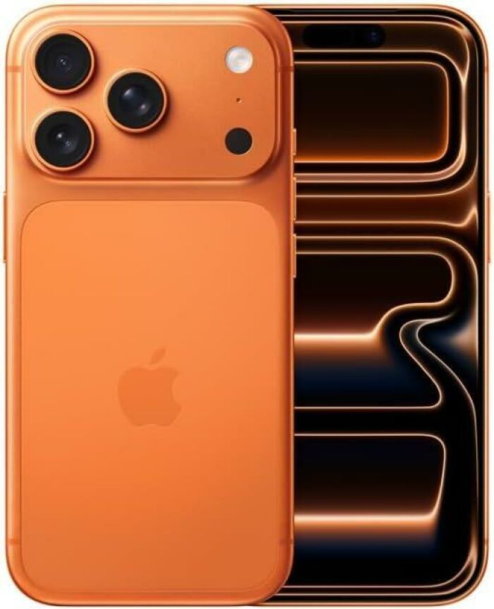 Imagem de Apple iPhone 17 Pro Max A3257 eSIM 2TB 12GB RAM de 6.9" 48+48+48MP 18MP - Cosmic Orange
