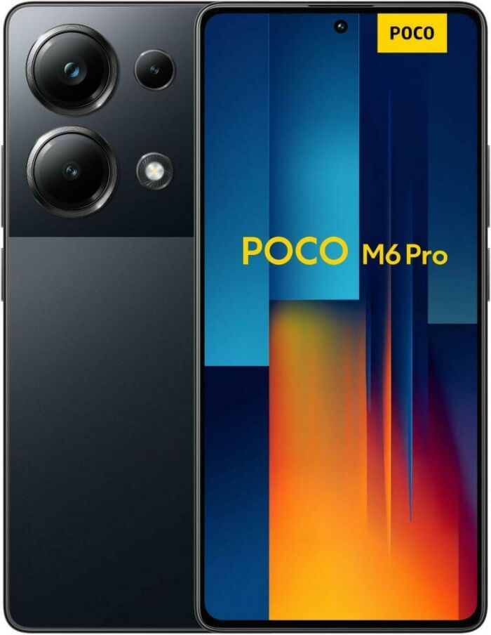 Imagem de Smartphone Xiaomi Poco M6 Pro 8GB/256GB - Preto | Atacado Imports Oficial