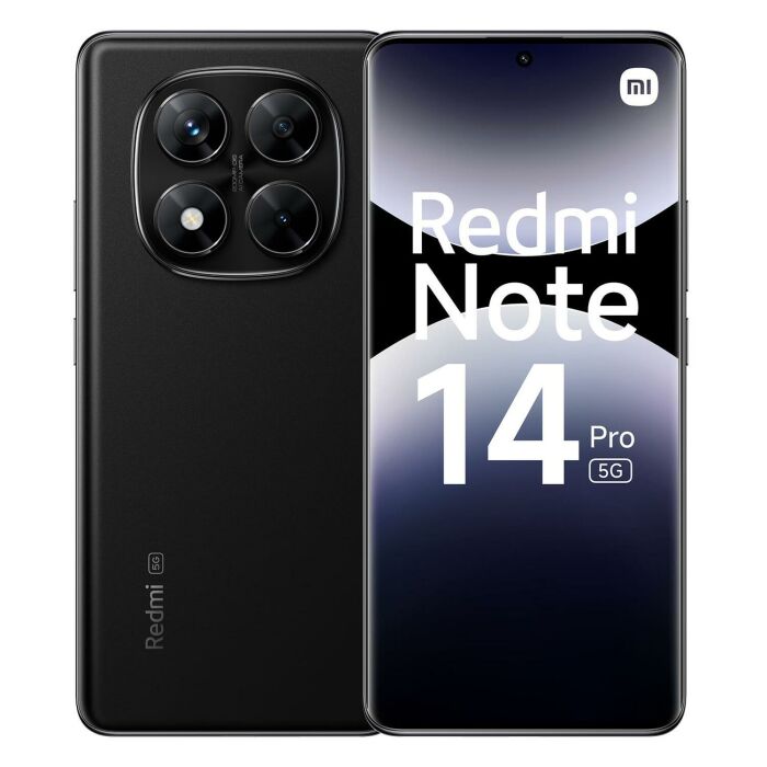 Imagem de Celular Xiaomi Redmi Note 14 Pro NFC Dual SIM 512GB 12GB RAM de 6.67 200+8+2MP 32MP - Midnight Black (Global)
