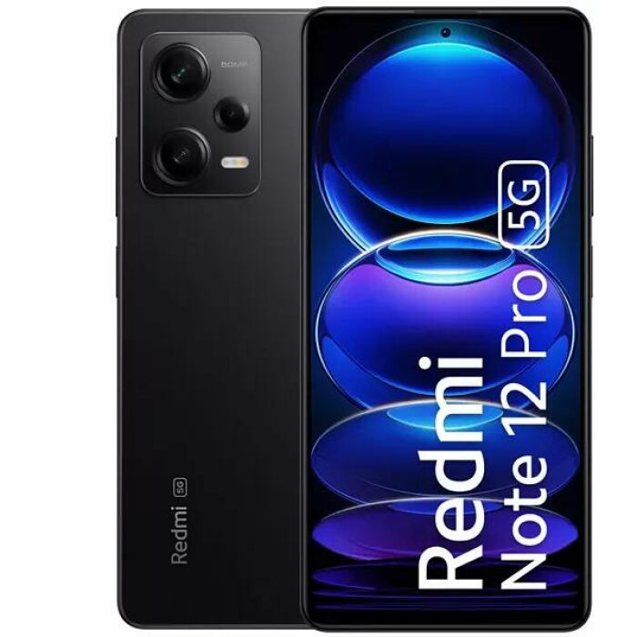 Imagem de Celular Xiaomi Redmi Note 12 Pro 5G Dual SIM de 256GB 12GB RAM de 6.67 50+8+2MP 16MP - Midnight Black