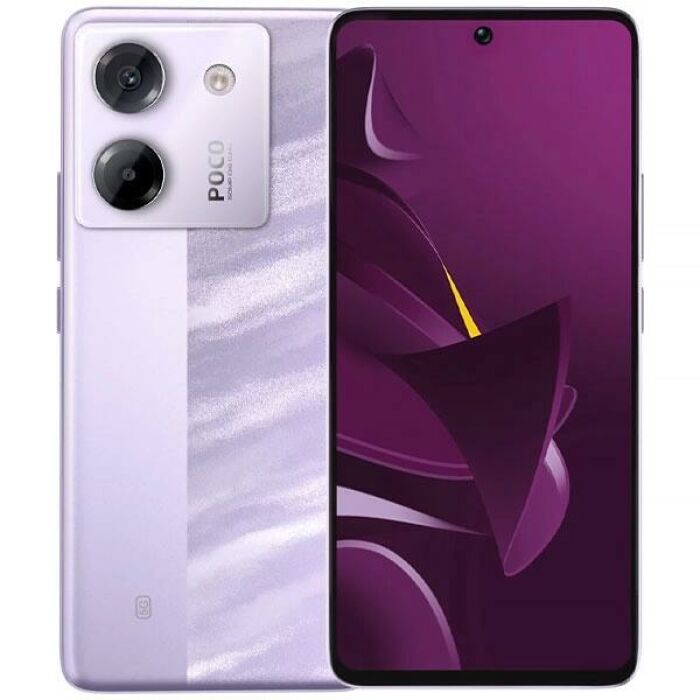 Imagem de Celular Xiaomi POCO M7 Pro 5G NFC Dual SIM de 256GB 8GB RAM de 6.67 50+2MP 20MP - Roxo (Global)