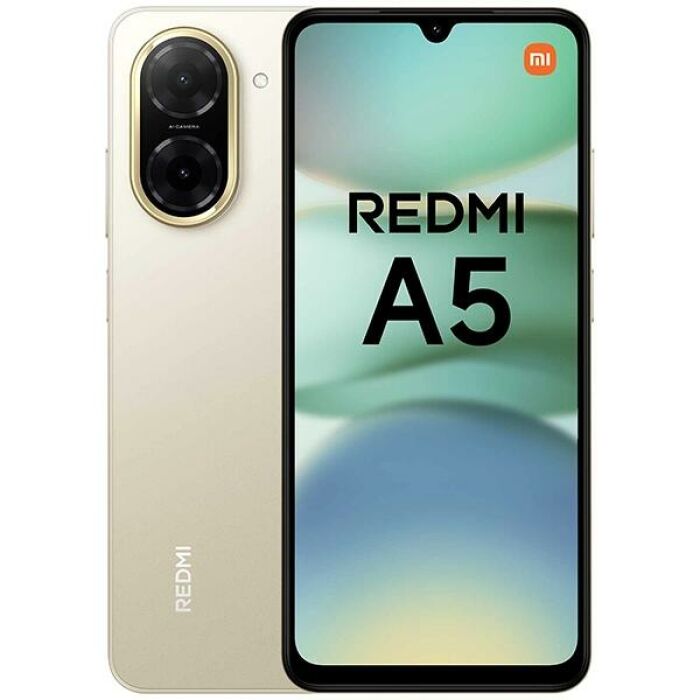 Imagem de Celular Xiaomi Redmi A5 Dual SIM de 64GB 3GB RAM de 6.88 32MP 8MP - Sandy Gold (Global)