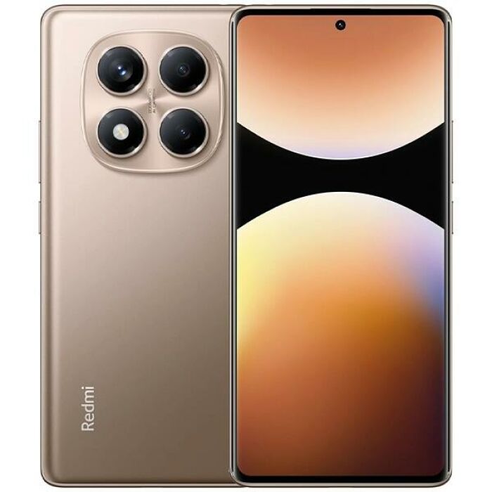 Imagem de Celular Xiaomi Redmi Note 14 Pro NFC Dual SIM 512GB 12GB RAM de 6.67 200+8+2MP 32MP - Sand Gold (Global)