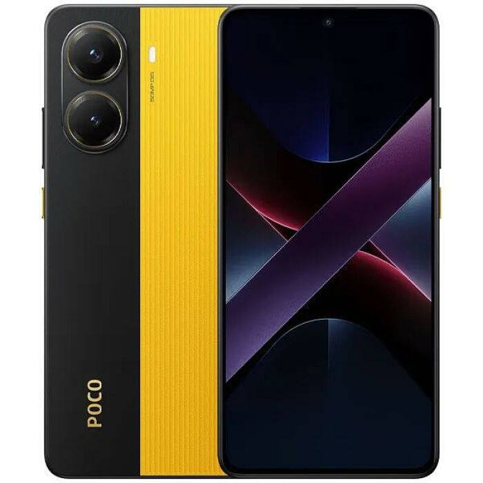 Imagem de Celular Xiaomi POCO X7 Pro NFC Dual SIM 256GB 12GB RAM de 6.67 50+8MP 20MP - Amarelo (Global)