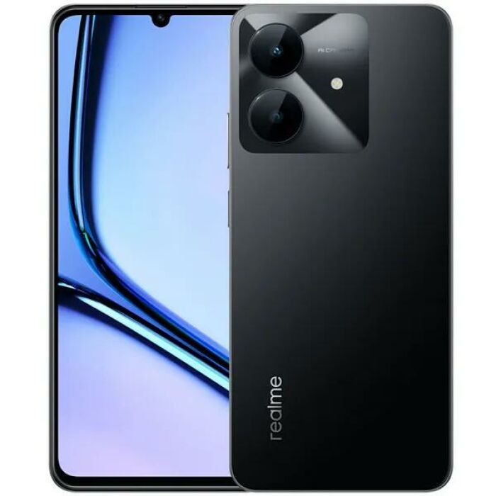 Imagem de Celular realme Note 60X RMX3938 Dual SIM de 64GB 3GB RAM de 6.7 8MP 5MP - Marble Black (Anatel)