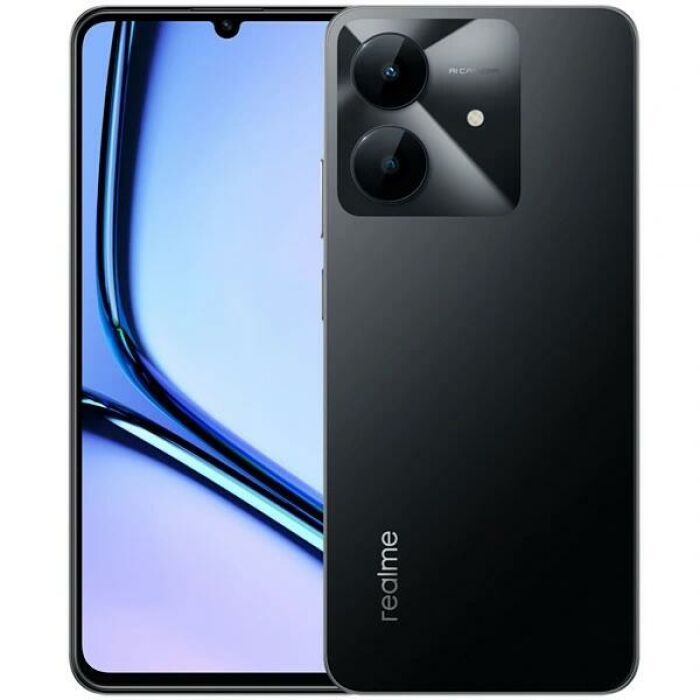 Imagem de Celular realme Note 60X RMX3938 Dual SIM de 64GB 3GB RAM de 6.7 8MP 5MP - Preto  (Anatel)