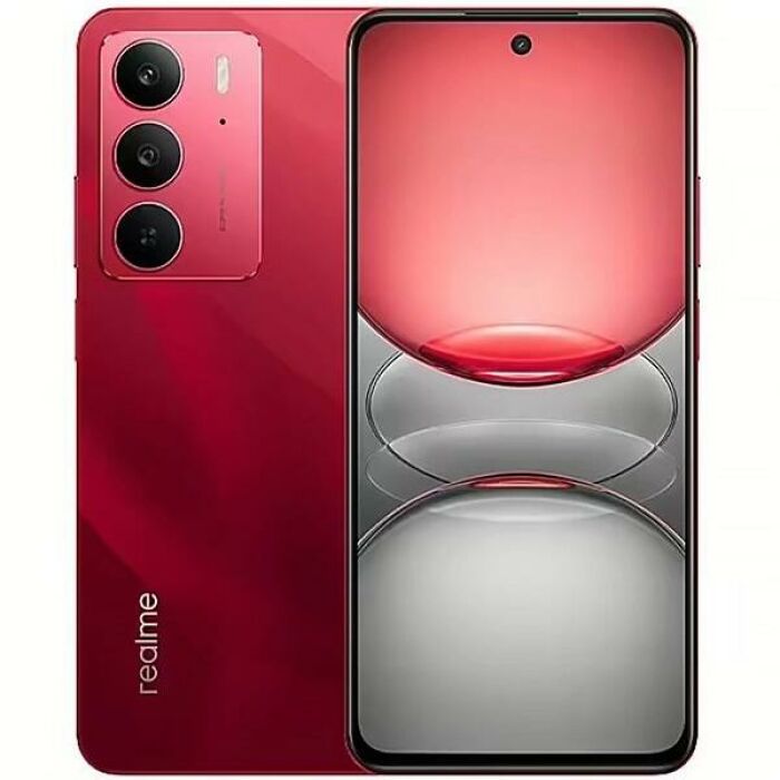 Imagem de Celular realme C75 RMX3941 NFC Dual SIM de 256GB 8GB RAM de 6.72 50MP 8MP - Vermelho (Anatel)