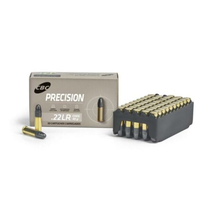 Imagem de CARTUCHO .22 LR CHOG 40GR PRECISION CBC
