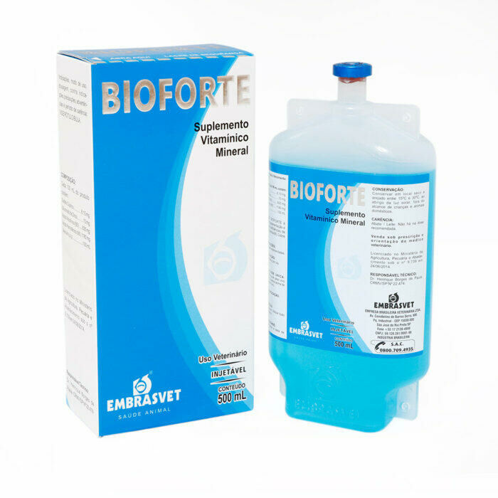 Imagem de Caixa com - 10 Frs do Bioforte - 500 ML