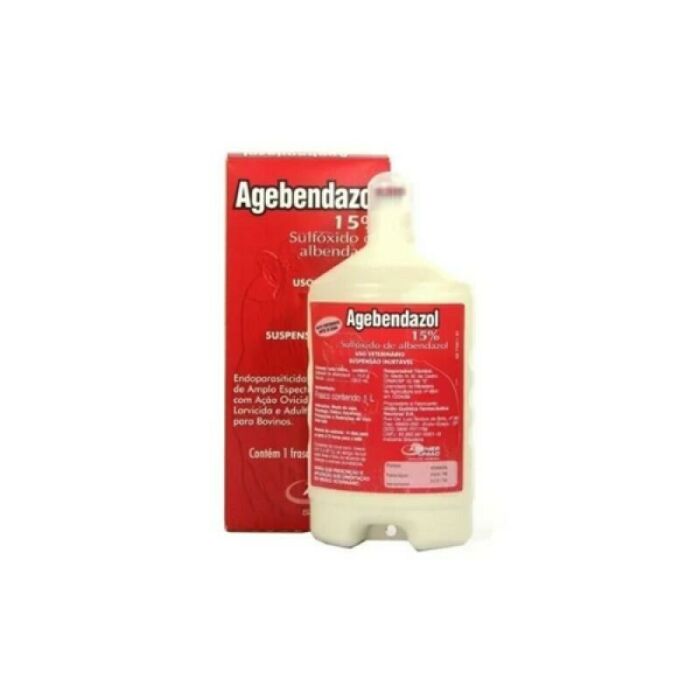 Imagem de AGEBENDAZOL INJETAVEL 15 %-1000 ML