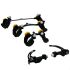 Imagem adicional 0 do item Kit Puxador Top Grip Articulado Pegada Anatômica Kit com 04 Peças