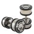 Imagem adicional 5 do item Dumbbell  12KGS Com Acabamento em Aço Inox