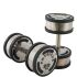 Imagem adicional 3 do item Dumbbell  12KGS Com Acabamento em Aço Inox