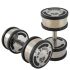 Imagem adicional 4 do item Dumbbell  12KGS Com Acabamento em Aço Inox