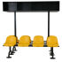 Imagem adicional 4 do item Banco Vestiário Duplo 04 Lugares com Nicho