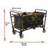 Imagem adicional 4 do item PLF150 Carrinho Multi Uso 04 Rodas Para Transporte de Acessórios