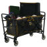 Imagem adicional 6 do item PLF150 Carrinho Multi Uso 04 Rodas Para Transporte de Acessórios