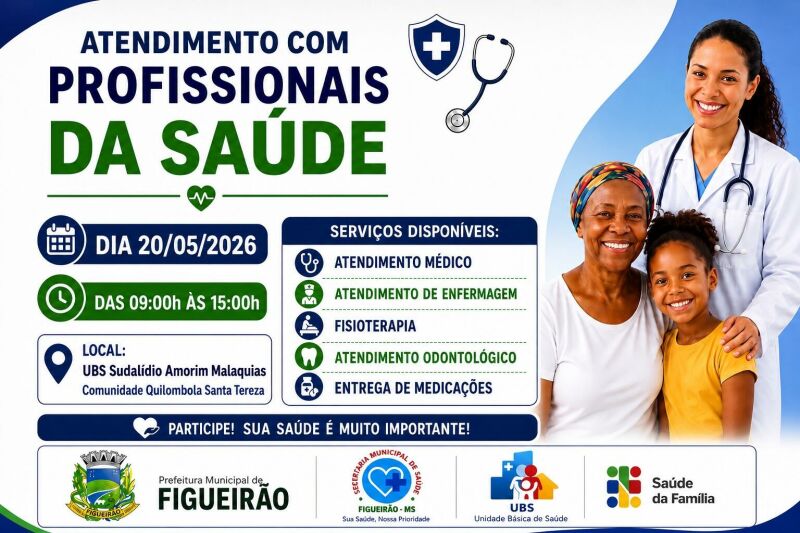 Imagem ilustrativa da matéria Prefeitura leva atendimentos médicos e odontológicos à Comunidade Quilombola Santa Tereza em Figueirão