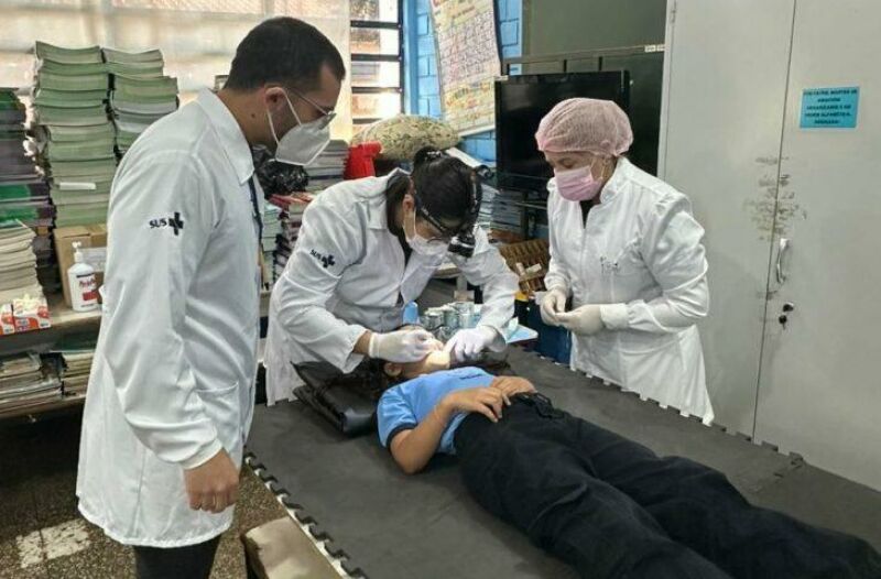 Imagem ilustrativa da matéria Dia “B” da Saúde Bucal mobiliza municípios de MS com técnica minimamente invasiva para tratar cárie em crianças