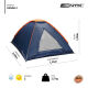 Imagem adicional 3 do item BARRACA DE CAMPING PANDA 2 PESSOAS E COLUNA D AGUA DE 600MM - NTK