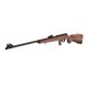 Imagem adicional 2 do item RIFLE CBC BOLT ACTION 8122 CORONHA MADEIRA - OXIDADO - 23" CAL.22LR
