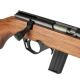 Imagem adicional 4 do item RIFLE CBC BOLT ACTION 8122 CORONHA MADEIRA - OXIDADO - 23" CAL.22LR