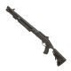 Imagem adicional 2 do item ESPINGARDA CAL.12GA 19" CBC PUMP MILITARY 3.0 CR COM ACESSORIOS - OXIDADO NEGRA