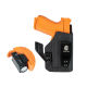 Imagem adicional 1 do item COLDRE KYDEX IWB GLOCK LANTERNA APEX - INVICTUS