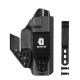 Imagem adicional 0 do item COLDRE KYDEX IWB 2.0 GLOCK COMPACT (G19, G23, G25 E G45) - INVICITUS